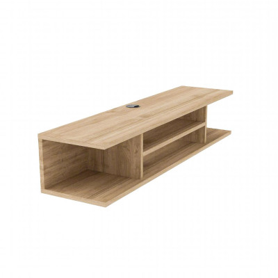 Kệ tivi gỗ treo tường phòng khách SMLIFE Tupac