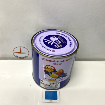 Sơn dầu cao cấp TOA Con Vịt màu xanh dương MD 312 _ 800 ml