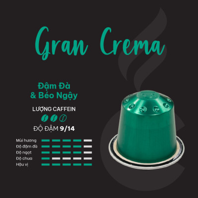 Cà phê viên nén Carraro Gourmet Blends – Hàng nhập khẩu từ Ý - Tương thích với máy Nespresso