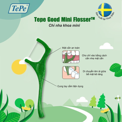 Chỉ nha khoa mini Tepe Mini Flosser