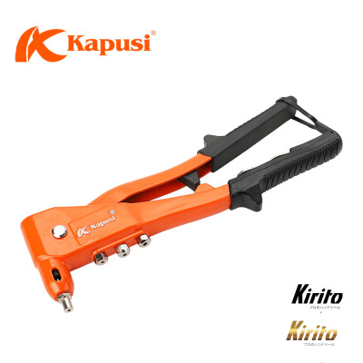 Kìm rút đinh tán cộng lực hãng Kapusi, Kềm rút rive đinh tán nhôm inox tay cầm dài k6801
