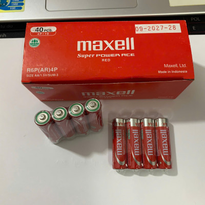 pin maxell aa