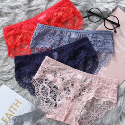 COMBO 5 QUẦN REN NỮ HÌNH CÁNH QUẠT 265 - GIAO MÀU NGẪU NHIÊN