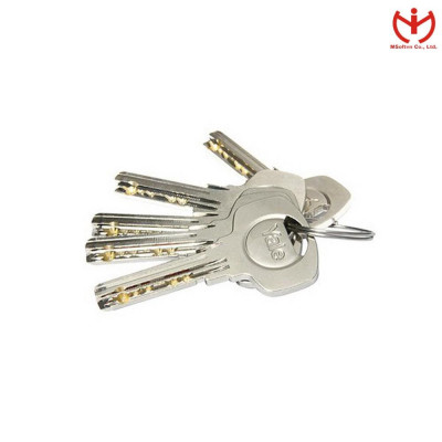 Ổ khóa Yale Y120D/50/127/1 thân đồng bọc Crom 50mm chìa vi tính - MSOFT