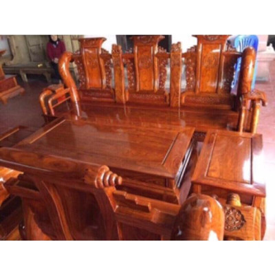 Bộ ghế gỗ phòng khách