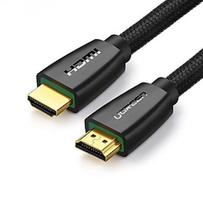 Ugreen 50465 5M màu Đen Cáp tín hiệu HDMI chuẩn 2.0 hỗ trợ phân giải 4K HD118 - Hàng chính hãng