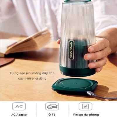 Máy xay sinh tố cầm tay Morphy Richards MR9800 công suất 50W/1A, dung lượng pin 1400mAh - Hàng Nhập Khẩu