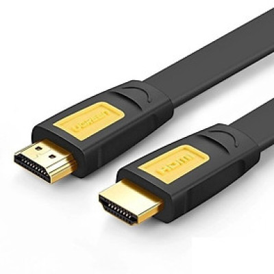 Ugreen UG10130HD101TK 3M màu Vàng Cáp tín hiệu HDMI chuẩn 2.0 hỗ trợ phân giải 4K * 2K 60hz - HÀNG CHÍNH HÃNG