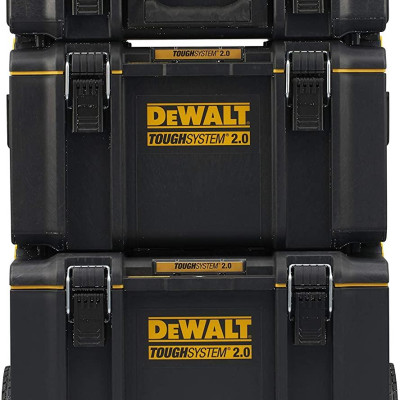 BỘ COMBO 3 HỘP DỤNG CỤ CÓ XE ĐẨY (NHỰA) 554X500X1150MM DEWALT DWST83402-1 - HÀNG CHÍNH HÃNG