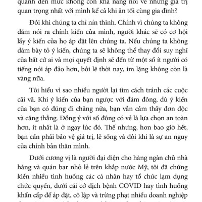 Sức Mạnh Của Sự Tranh Luận