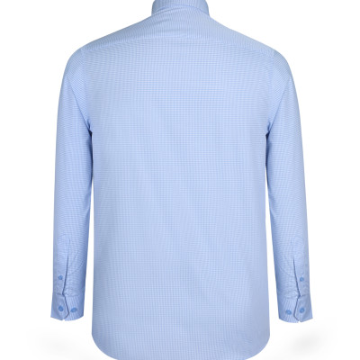 Áo sơ mi nam tay dài form suông Khatoco A1MD498T1-CNCR526-2606-D