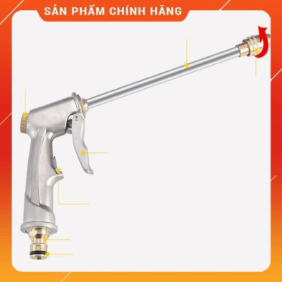 Bộ dây vòi xịt nước rửa xe,tưới cây ,tăng áp 3 lần,loại 3m,5m 206701-2 đầu đồng,cút,nối nhựa đen+ mở chai