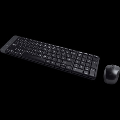 Combo chuột và bàn phím không dây Logitech MK220 - Hàng chính hãng
