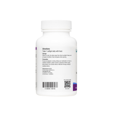 VIÊN UỐNG HỖ TRỢ TIM MẠCH LAC COQ-10 150MG (60 VIÊN)