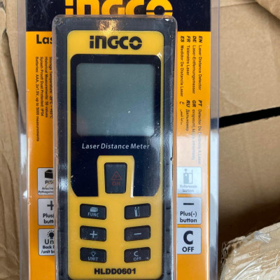 MÁY ĐO KHOẢNG CÁCH TIA LASER IP 54 60M INGCO HLDD0601 - HÀNG CHÍNH HÃNG