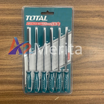 Bộ 6 giũa sắt 140mm Total THT91462
