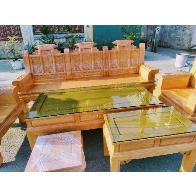 Bộ bàn ghế âu á trương cuốn thư- NỘI THẤT BÌNH LONG 0988-352-210