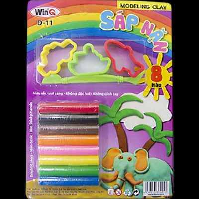 Đất Nặn 8 Màu D-11