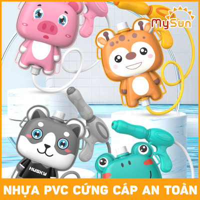 Balo súng phun bắn nước đồ chơi mini giá rẻ cho bé bắn xa siêu mạnh MySun