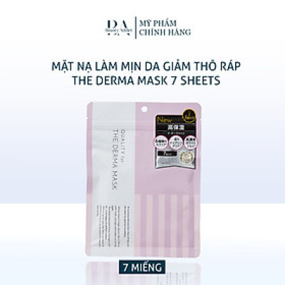 Mặt nạ làm mịn da giảm thô ráp The Derma Mask 7 Sheets