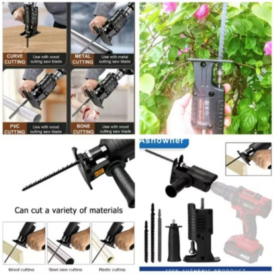 ĐẦU CHUYỂN ĐỔI TỪ MÁY KHOAN SANG MÁY CƯA LỘNG ĐA CHỨC NĂNG THUẬN TIỆN CHO MỌI NGƯỜI