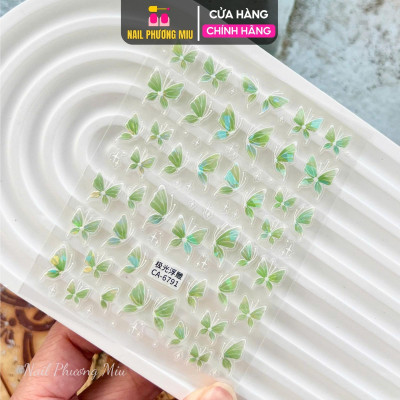 Tổng Hợp Mẫu Sticker 5D Làm Nail Cao Cấp Trang Trí Móng Cực Đẹp, Dễ Sử Dụng Tiết Kiệm Thời Gian Cho Nàng Yêu Thích Nail Nữ Women