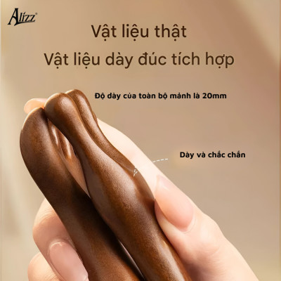 Lược Gỗ Đàn Hương 2 Đầu Massage Kinh Tuyến Toàn Thân