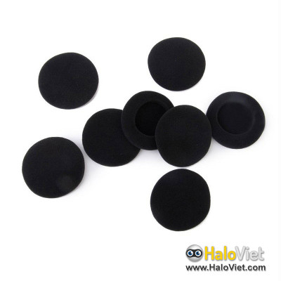 Cặp mút bông 45mm / 50mm / 55mm / 60mm bọc đệm tai nghe chụp tai / trùm đầu / Headphone / Over Ear -  Giúp êm tai, lọc âm & tăng bass