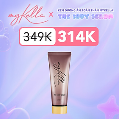 Kem Dưỡng Ẩm Toàn Thân myKella Giúp Làm Sáng Da, Kiểm Soát Dầu Nhờn, Dưỡng Ẩm Hiệu Quả - 230ml