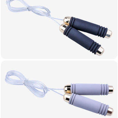 Dây Nhảy Tập Thể Dục Cao Cấp Tại Nhà Lõi Thép Cao Cấp, Viền Tay Cầm Hình Kim Cương Chính Hãng Cao Cấp KitAcoom