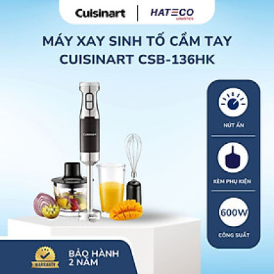 [Hàng chính hãng] Máy xay sinh tố cầm tay Cuisinart model CSB-136HK 