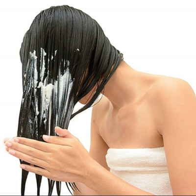 Dầu Xả Phục Hồi Tóc Hư Tổn,Khô Chẻ Chiết Xuất Từ Dầu Ngựa Deve Cosme Station Conditioner (600mL)