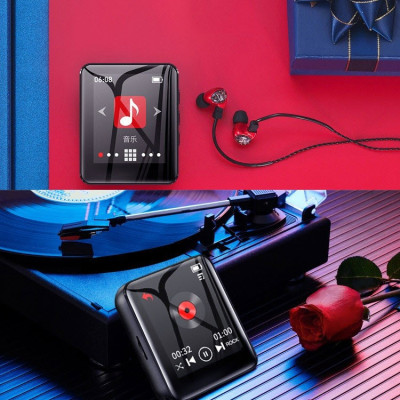 Máy Nghe Nhạc MP3 Ruizu M4 Bộ Nhớ Trong 16Gb - Màn Hình Cảm Ứng 1.8 Inch - Kết Nối Bluetooth 4.0 - Hàng Chính Hãng