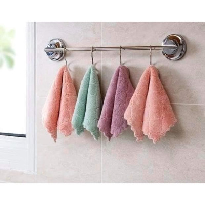 Set 10 khăn lau tay , lau bếp  2 mặt dày dặn , đa năng siêu thấm hút ,thân thiện với môi trường , vải bông mềm mịn , thân thiện với môi trường 