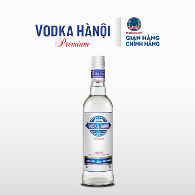 Rượu Vodka Hà Nội Premium HALICO nồng độ 33% chai 500ml không kèm hộp