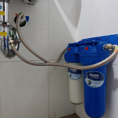 Bộ lọc nước sinh hoạt Partek P1020-2PRS-G cao cấp hàng chính hãng