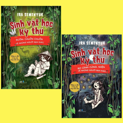 Sách - Bộ Sinh vật học kỳ thú - Những cư dân tí hon của rừng Việt Nam (02 cuốn lẻ)
