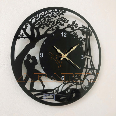 "Biểu Tượng Tình Yêu Paris – Chiếc Đồng Hồ Abatsu Khiến Không Gian Của Bạn Thêm Đẳng Cấp!"