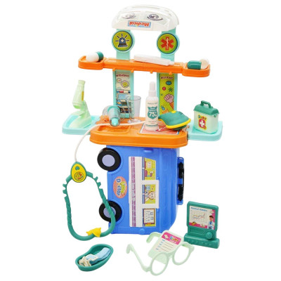 Đồ Chơi Xe Khám Bệnh Lưu Động - Bác Sĩ Nhí - Firstar DK81356