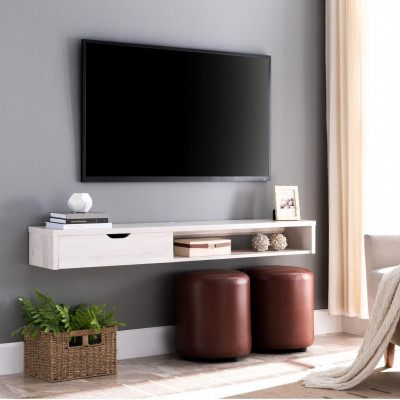 Kệ tivi treo tường hiện đại cho phòng khách SMLIFE Topher