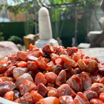 Đá Mã Não Đỏ NHASAN Biểu tượng May Mắn, Sức Khỏe và Vượng Tài