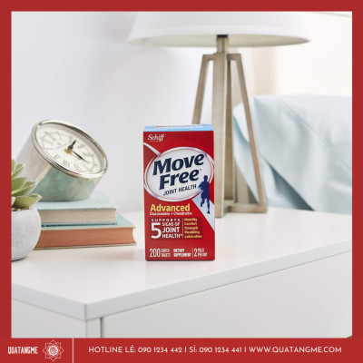 Hỗ trợ giảm đau nhức xương khớp Schiff Move Free Mỹ nâng cao sức khỏe khớp, sụn và xương, tăng khả năng vận động linh hoạt thoải mái-QuaTangMe Extaste