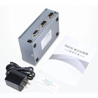 Bộ chia cổng RS232 1 ra 2 có cấp nguồn chính hãng DTECH DT-5047. Hàng chính hãng !!! 