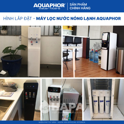 Máy Lọc Nước Nóng Lạnh AQUAPHOR CRYSTAL H Bộ Lọc Nhập Khẩu Châu Âu - Hàng Chính Hãng