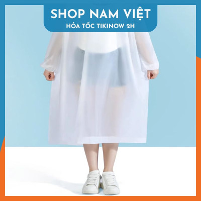 Áo Mưa Mặc Một Lần Có Nón Loại Tốt Dai Khó Rách