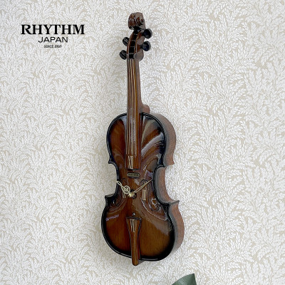 Đồng hồ Rhythm Musical 4MHA03WD06 – KT 17.8 x 48.7 x 7.0cm. Vỏ gỗ. Dùng PIN.