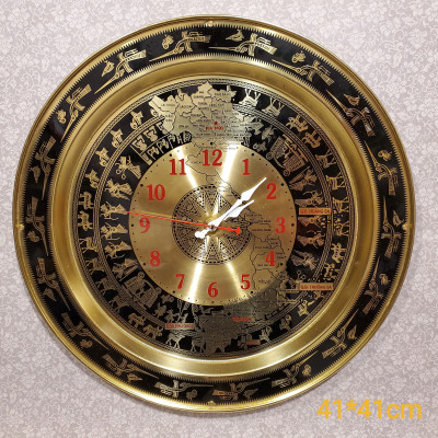 ĐỒNG HỒ MÂM TRỐNG ĐỒNG BẢN ĐỒ VIỆT NAM