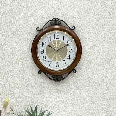 Đồng hồ Rhythm CMH754NR06 Kt 29.2 x 34.3 x 4.45cm, 1.17kg Vỏ gỗ