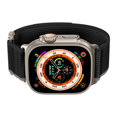 Dây Nylon USA Loop cho Apple Watch Series 4/5/6/7/8/9/SE/10 & Apple Watch Ultra 1/2 Size 40/41/42mm & 44/45/46/49mm - Hàng Chính Hãng