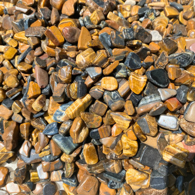 Đá Mắt Hổ Vàng Vụn NHASAN Cho Cuộc Sống An Khỏe, Thành Công